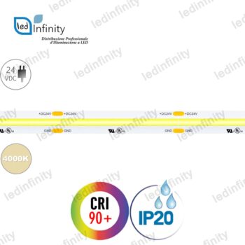 STRISCIA LED COB 24V luce continua senza puntinato